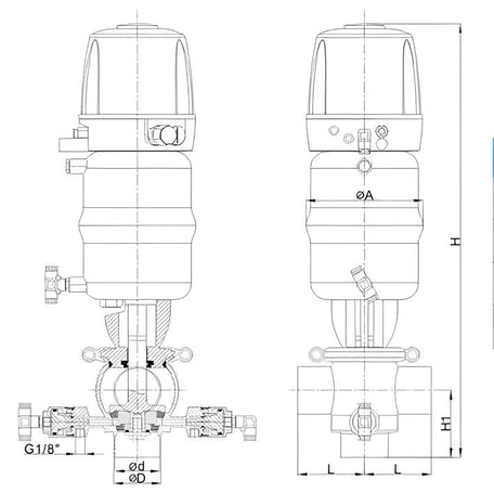 Single Seat Mixproof Valve
