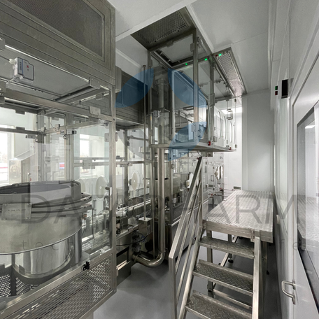 Modular Laminar System with Integrated RABS Platform