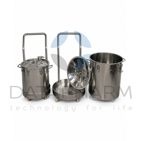 Stainless Steel Container with Mobile Platform