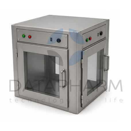Passive Material Pass Box with Three Doors No. 3