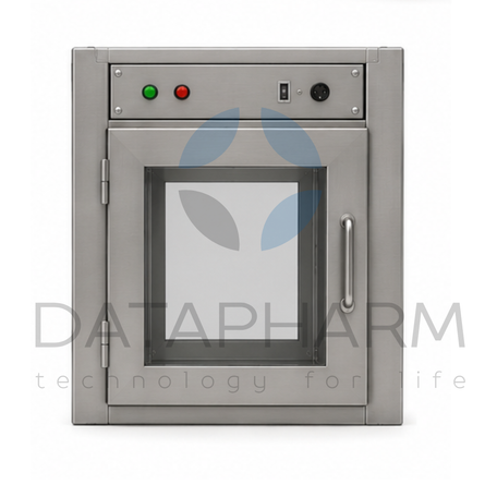 Passive Material Pass Box with Three Doors No. 3