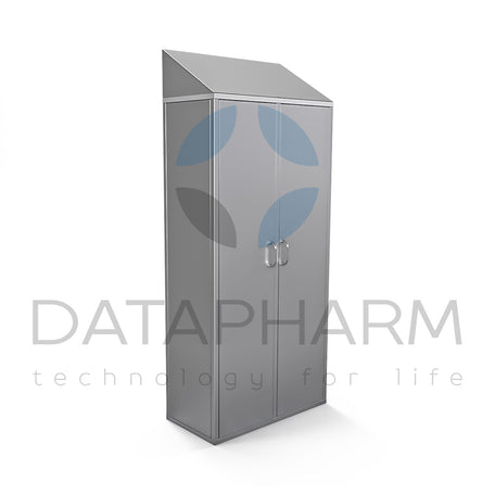 Szafa farmaceutyczna dwudrzwiowa ze stali nierdzewnej 