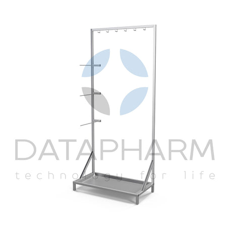 Фармацевтическая стойка для сушки защитной одежды 