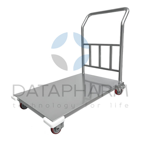 Wózek platformowy z ochroną narożną 