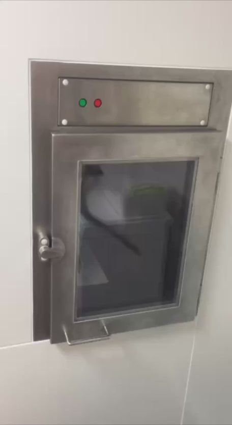 Passive Material Pass Box No. 2 for GMP Areas