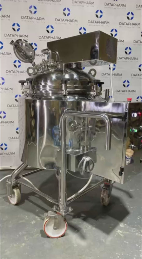 Reaktor technologiczny 200 l z płaszczem i mieszadłem