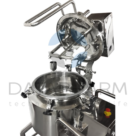 Process Reactor with Hinged Lid