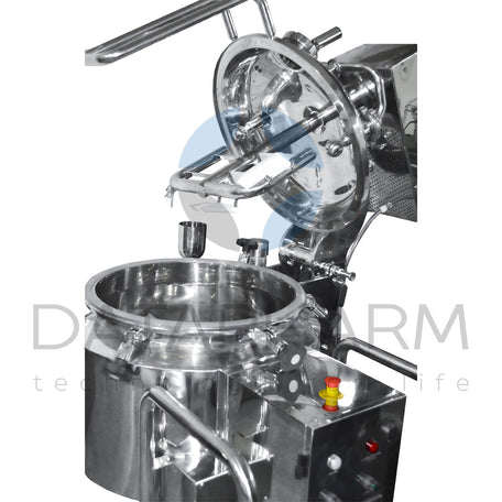 Process Reactor with Hinged Lid