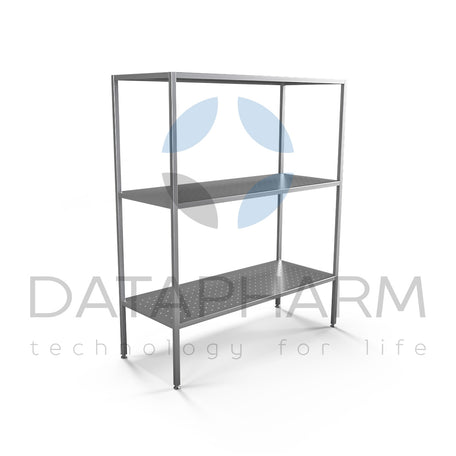 Stainless Steel Shelf with Perforated Worktop