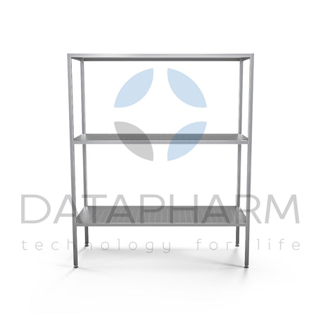 Stainless Steel Shelf with Perforated Worktop