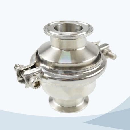 Stainless Steel Food Processing Clamped Middle-Clamp NRV Check Valve to DIN standard