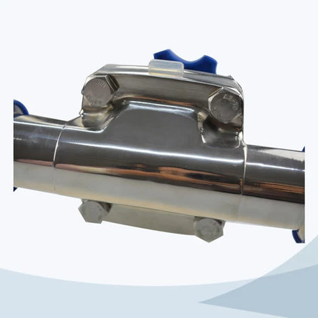 SS manual clamped diaphragm valve for food