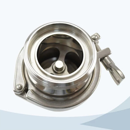 Stainless Steel Sanitary Grade Middle-Clamp Male Threading Nrv Check Valve