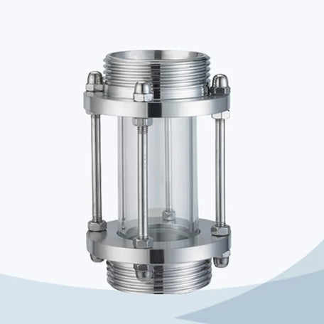 Sanitary Tubular Male Threaded Sight View Glass