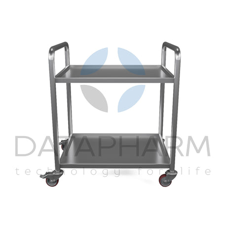 Dwupoziomowy wózek z uchwytami 