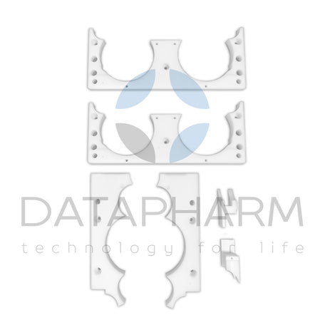 Set of Guides for Vial Feed Starwheels